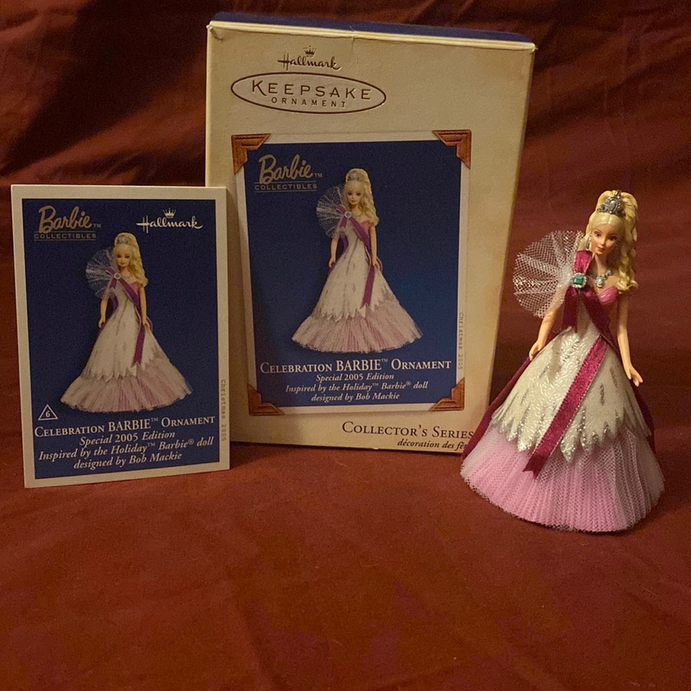 Hallmark Celebration Barbie Ornament special edition 2005 by Bob Mackie